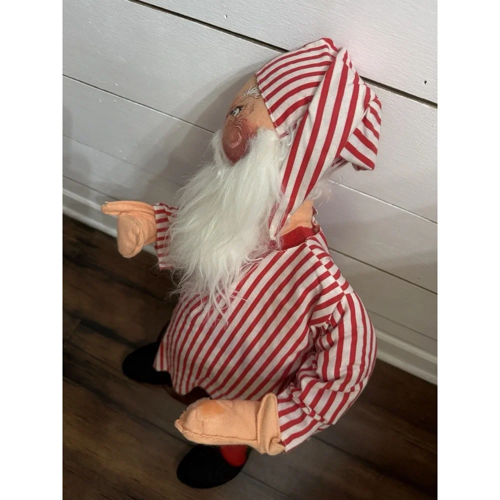 Vintage 1990s Annalee Dolls Tuckered‎ Santa Mrs. Claus Christmas 30